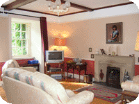 living room at St Germains B&B near Edinburgh